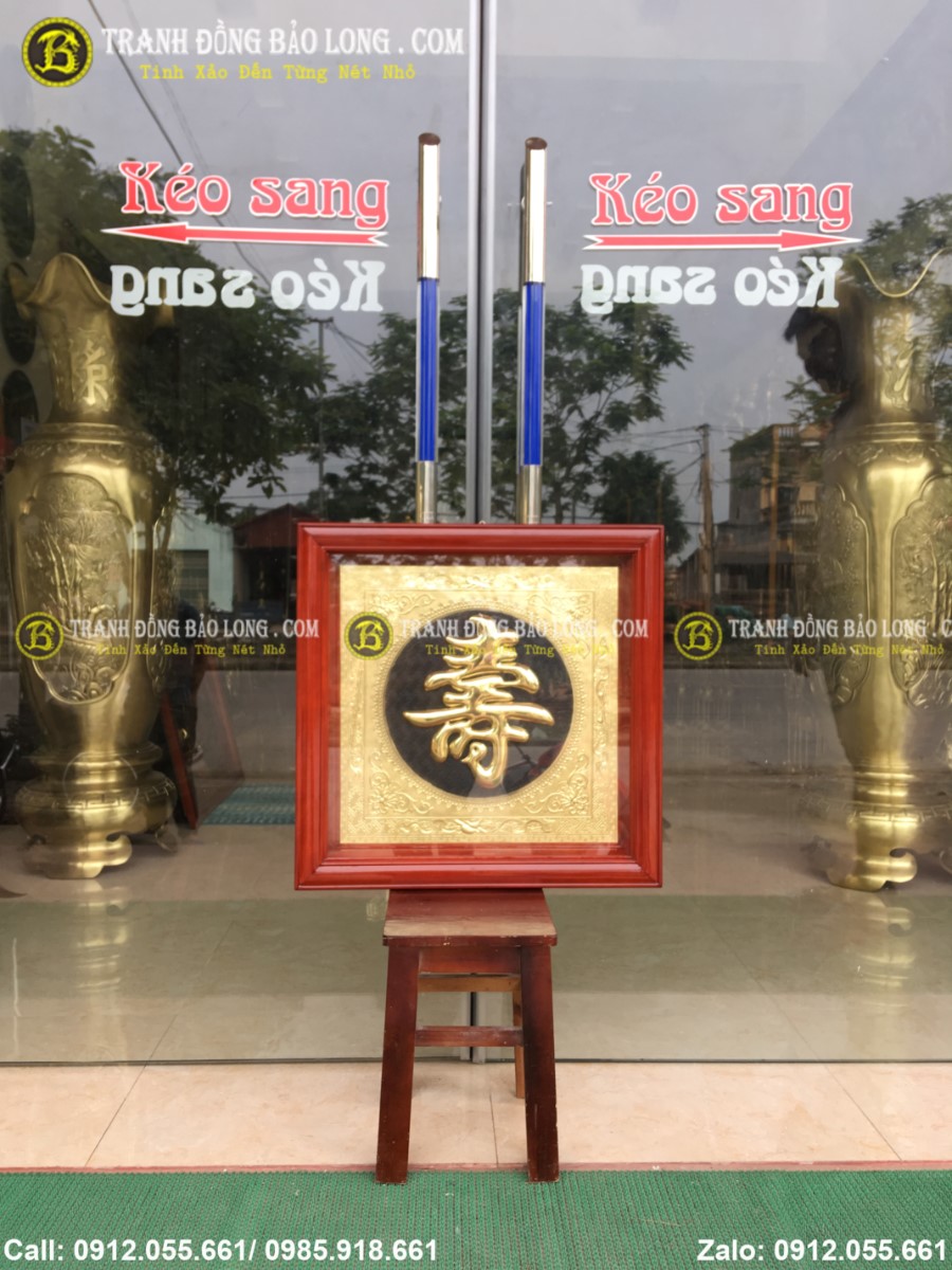Tranh rất thích hợp để trang trí phòng khách hoặc làm quà tặng