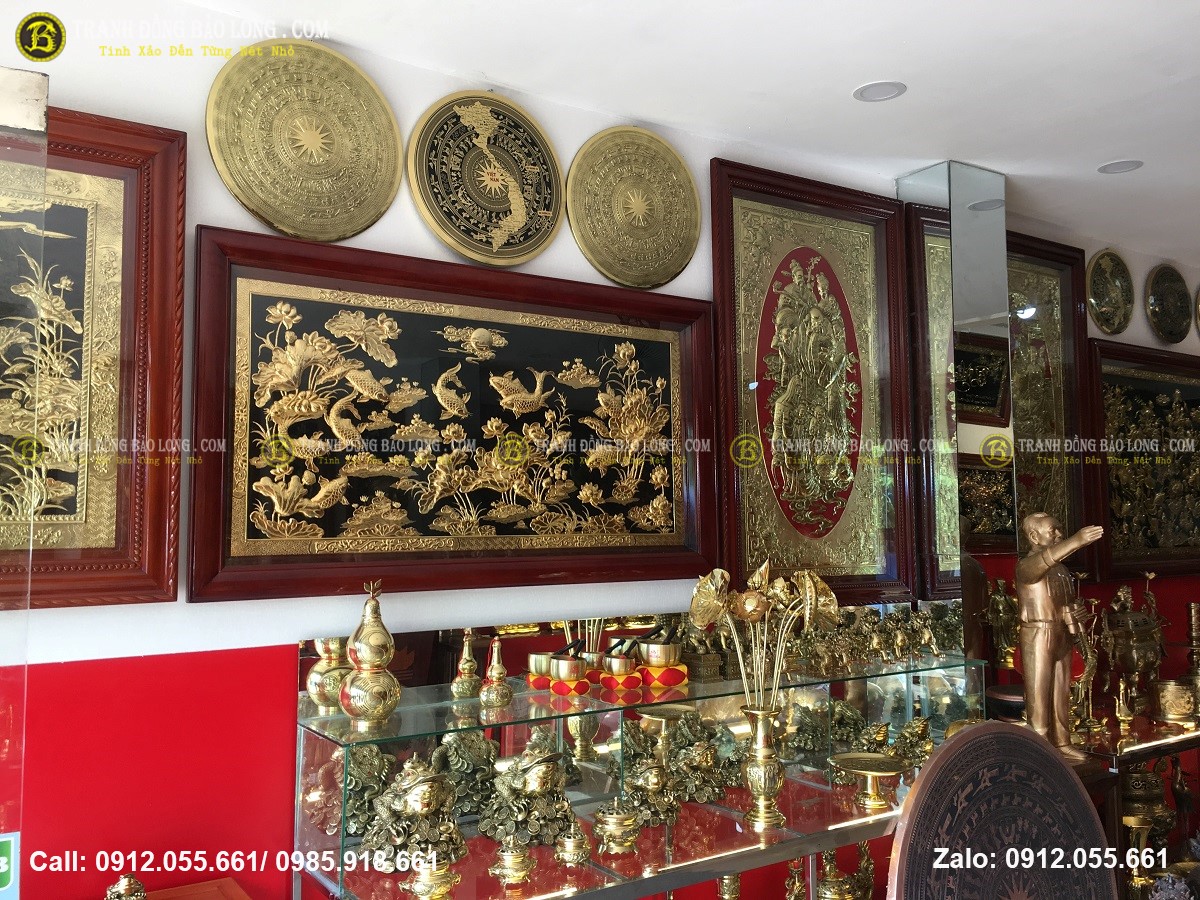 Ngoài khổ tranh 1m55 x 88cm chúng tôi còn nhận chế tác mọi kích thước khác theo yêu cầu